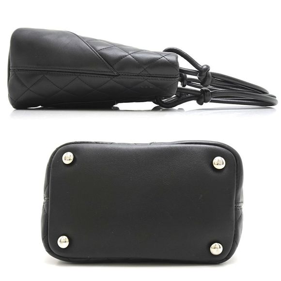 Chanel Cambon Line Medium Tote Bag Lambskin Black - Picture 2 of 8